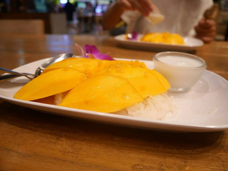 Taste the legendary Thai mango sticky rice