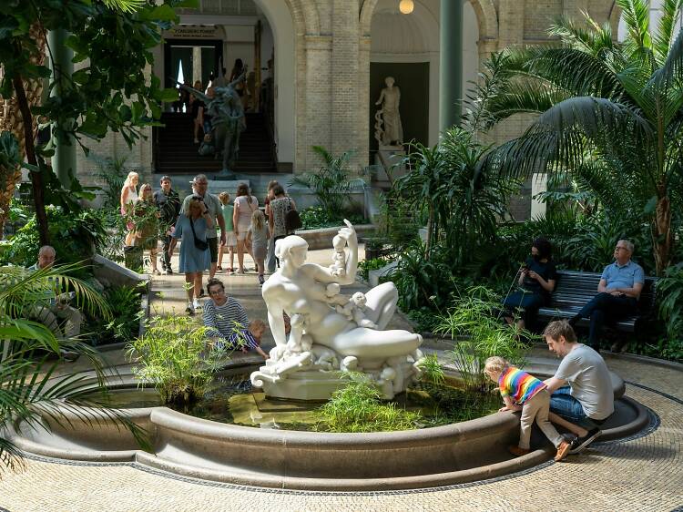 The Glyptoteket’s Winter Garden, Copenhagen, Denmark