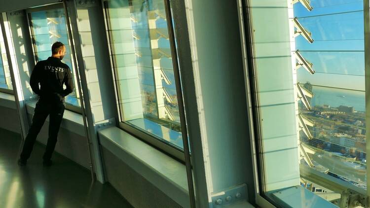 See Barcelona from the sky at Mirador Torre Glòries