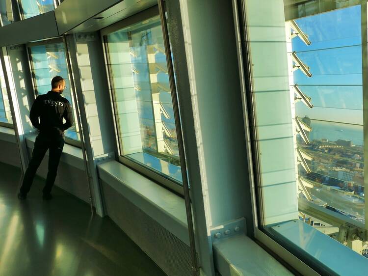 See Barcelona from the sky at Mirador Torre Glòries