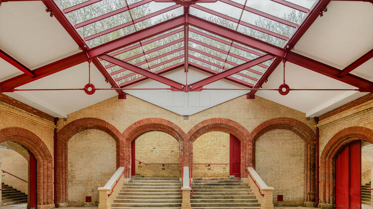 Crystal Palace subway after renovation 