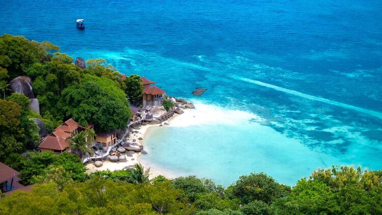 Taa Toh Lagoon Beach, Koh Tao, Thailand