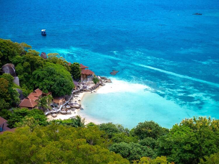 Taa Toh Lagoon Beach, Koh Tao, Thailand