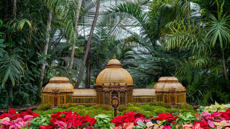 Replica of the Enid A. Haupt Conservatory