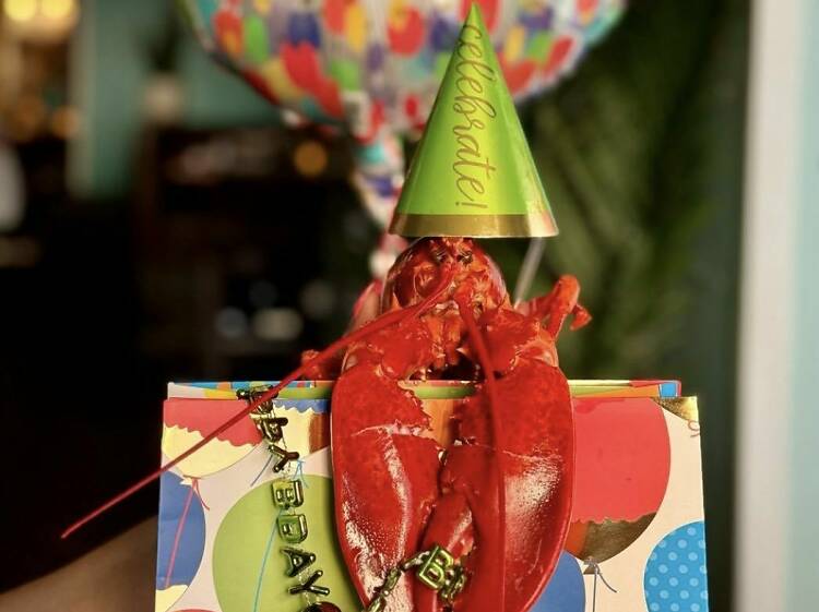 Have a birthday lobster (if it's your month)