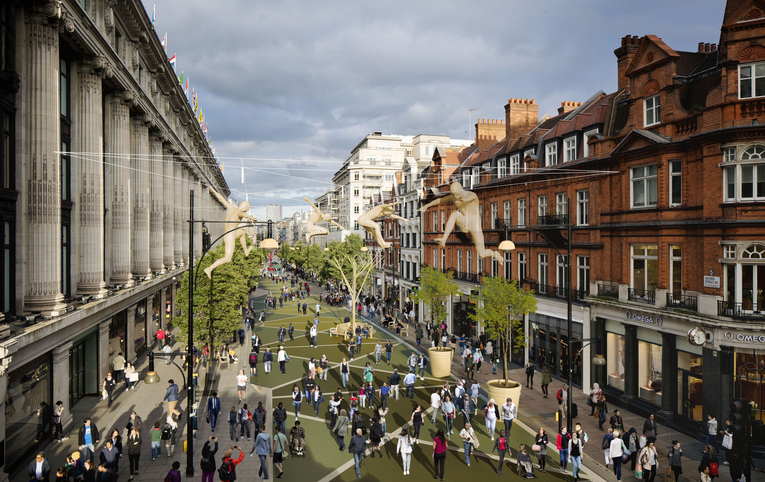 Oxford Street just got a step closer to going completely car-free