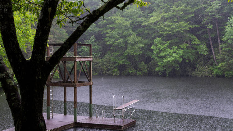 North Carolina Brevard rain