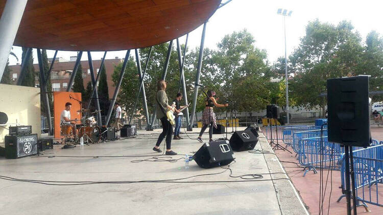 Auditorio de El Espinillo. Villaverde. Festival Indyspensable