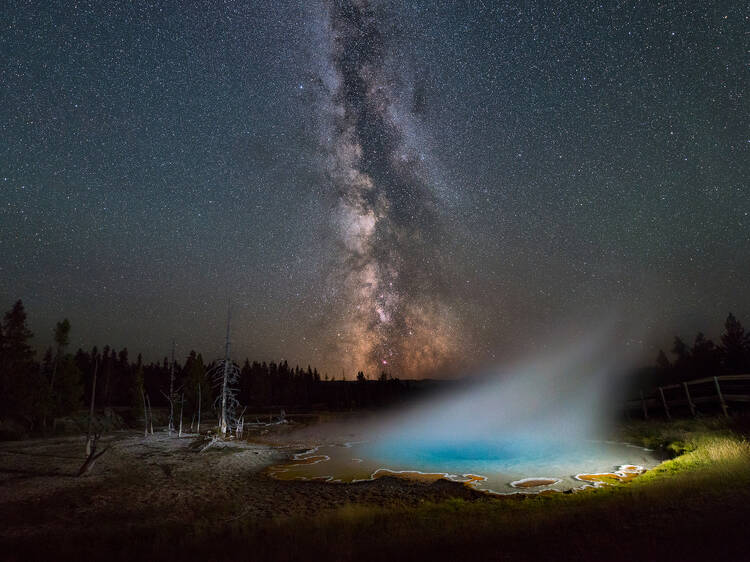 Yellowstone stargazing