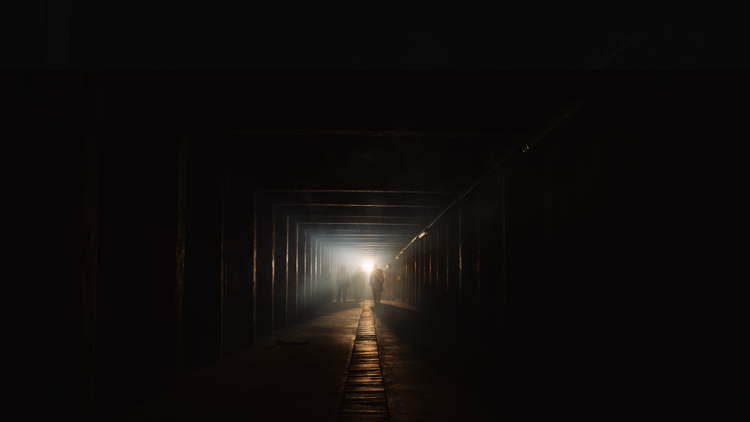 tunnels of terror Cockatoo Island