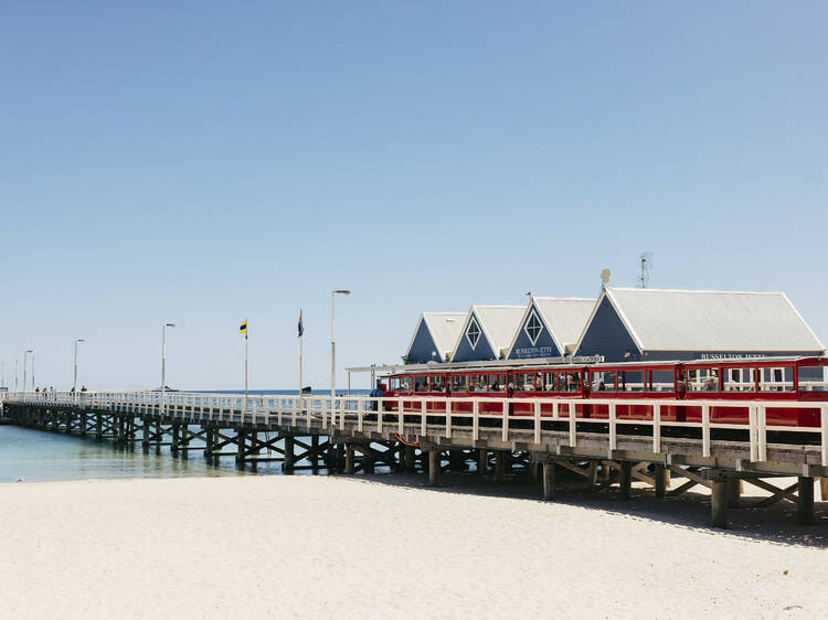 Explore the famous Busselton Jetty