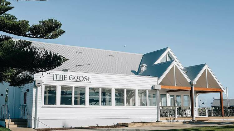 Dine by the water at The Goose