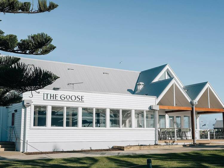 Dine by the water at The Goose