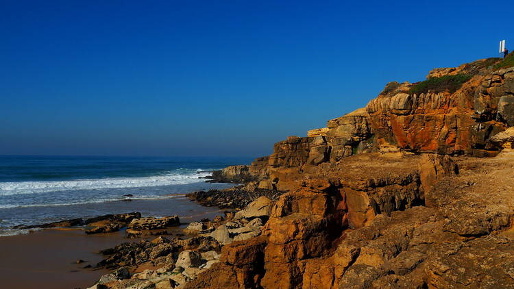 Costa atlântica de Mafra