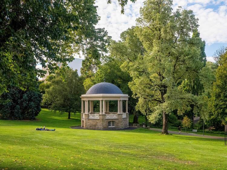 Rotunda in St David's Park