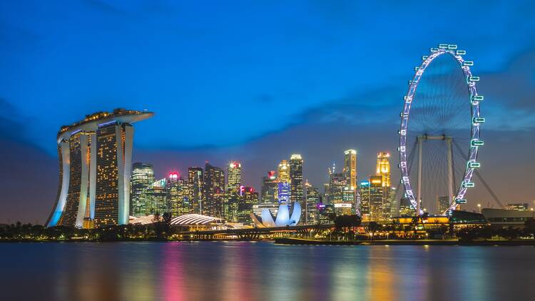 Singapore skyline