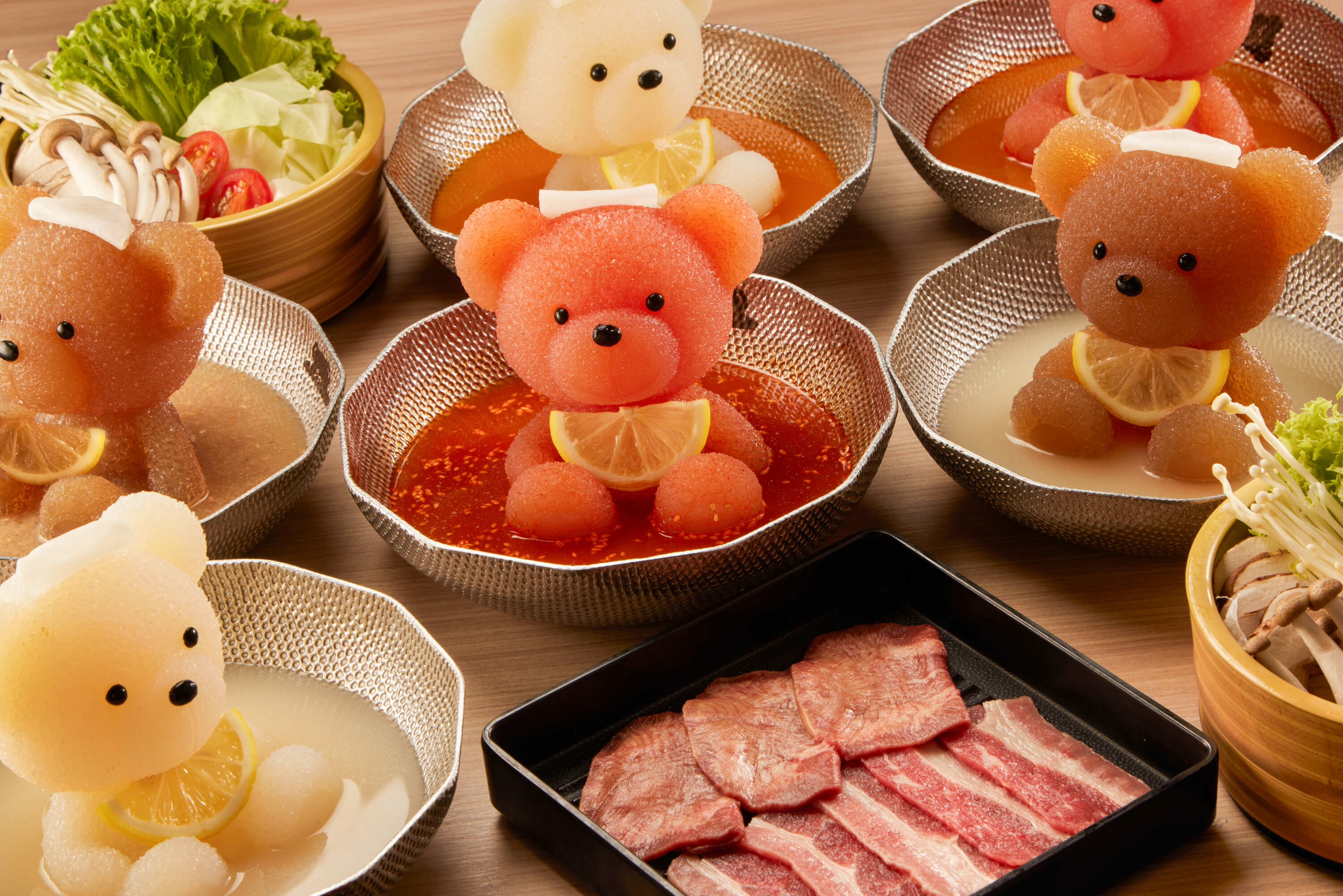 kumachan。 Kumachan Onsen: Melting Teddy Bear Hot Pot From Hokkaido Now In