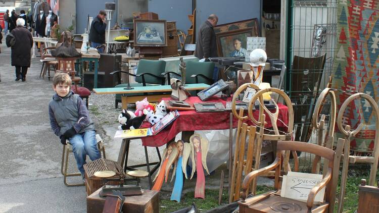 Go big on brocante at Les Puces du Canal