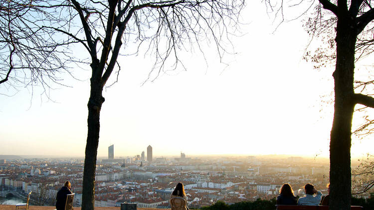 Take in the view from the Jardin des Curiosités