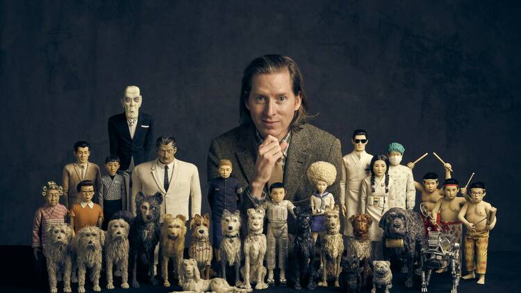 Wes Anderson at the Design Museum. Copyright Searchlight Pictures / Photo 