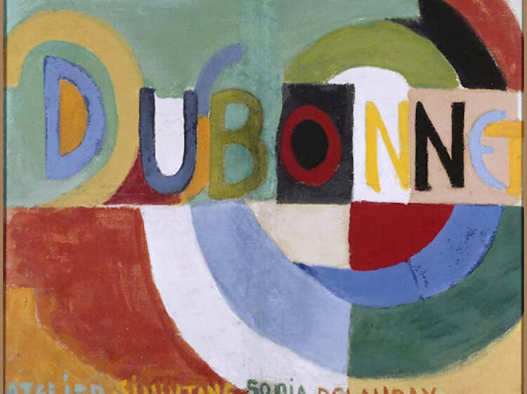 Dubonnet. Sonia Delaunay, 1914. (Sala 207.01).