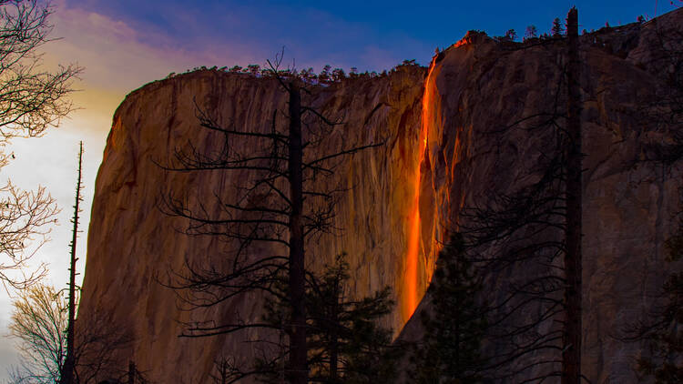 Firefall at Yosemite National Park