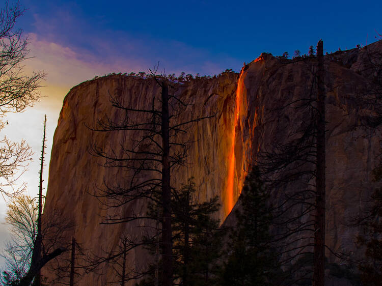 Firefall at Yosemite National Park