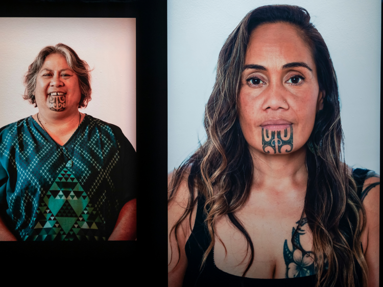 Portraits of Maori women