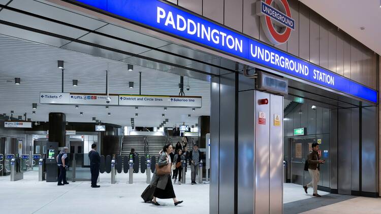 Image of new entrance at Paddington Station