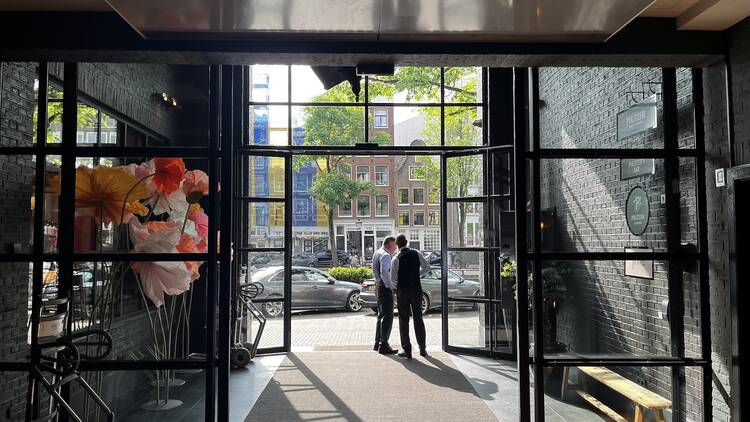 Pulitzer Amsterdam hotel entrance