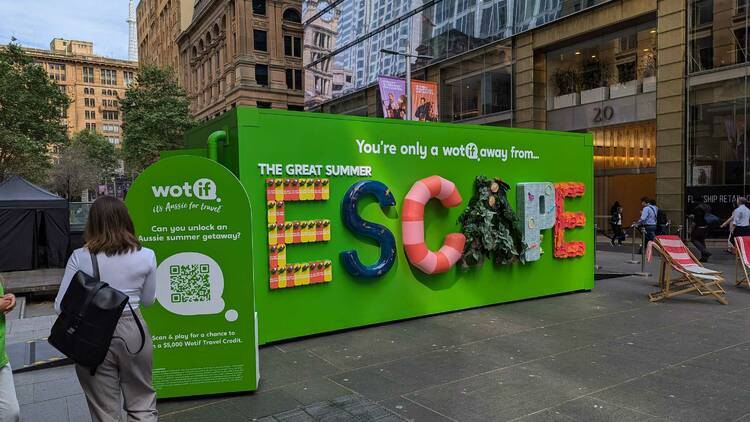 Escape room in Martin Place, Sydney 