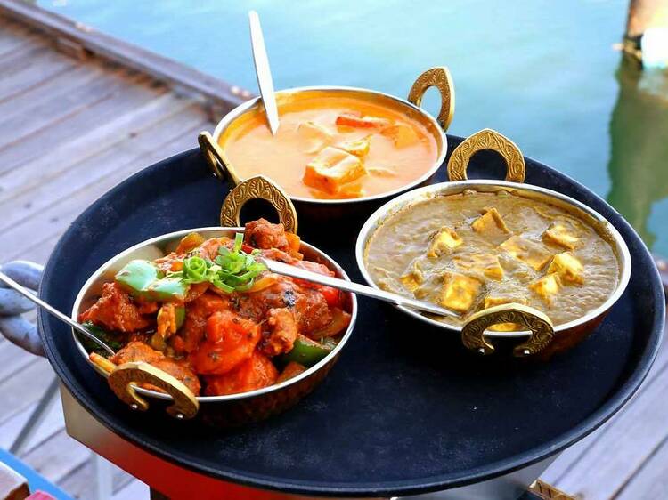 Trio of curries