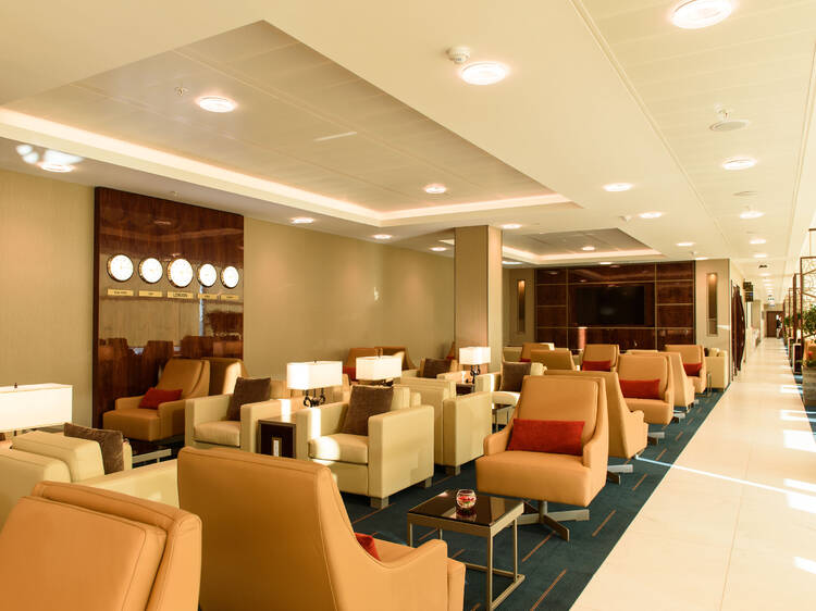 London’s Stansted airport just opened a very fancy new passenger lounge