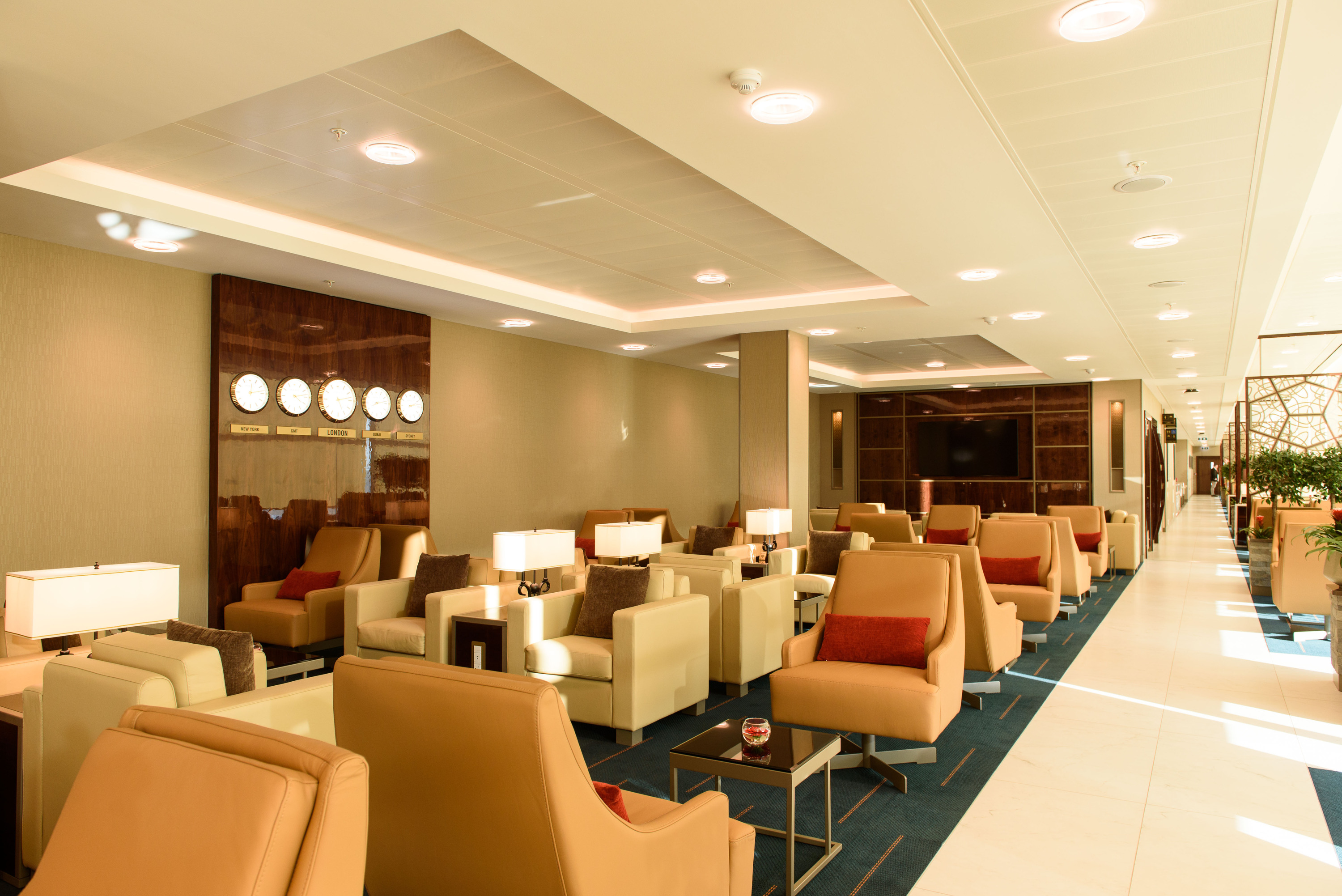 London’s Stansted airport just opened a very fancy new passenger lounge