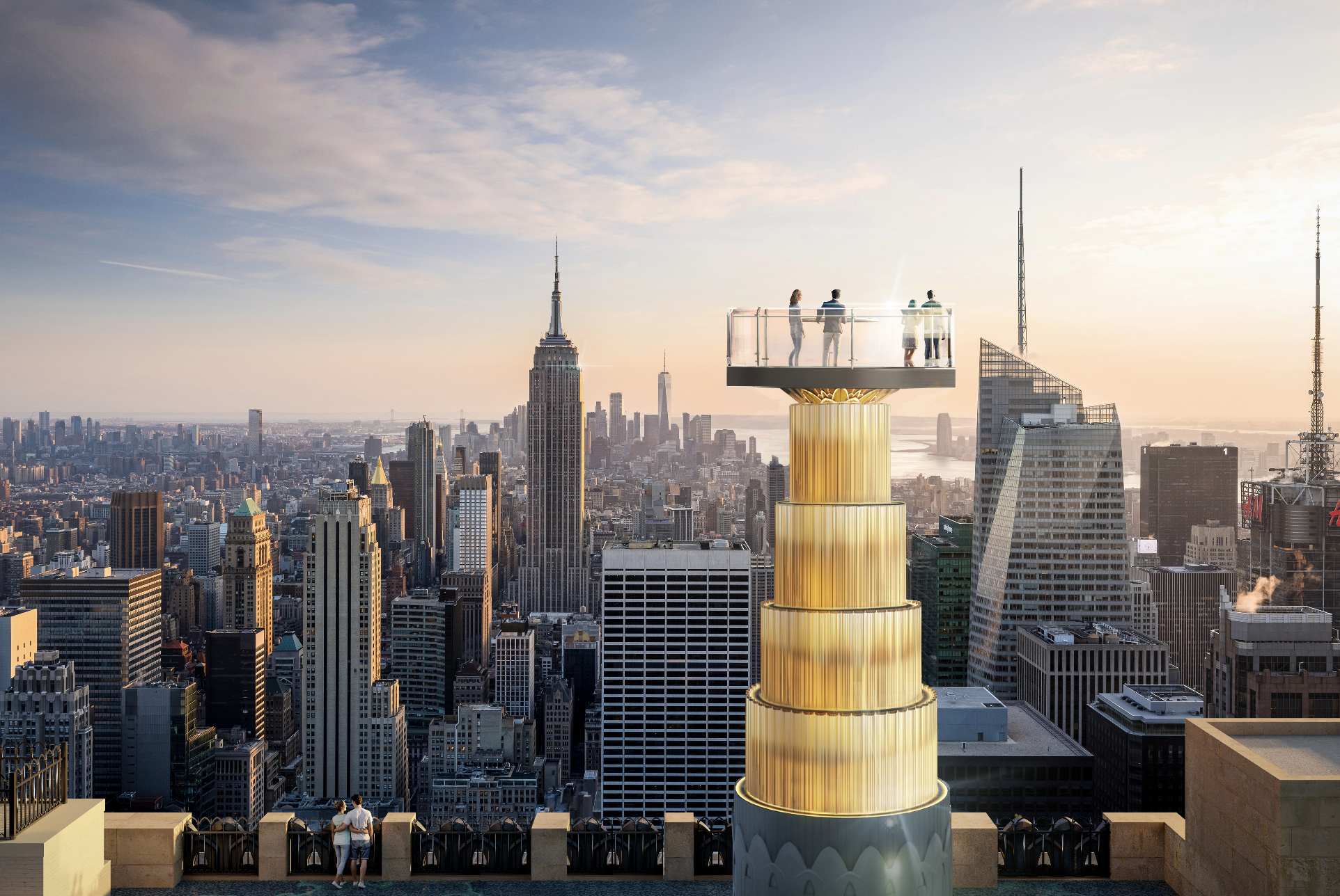 This new ride at the Top of the Rock will take you 900 feet above Manhattan