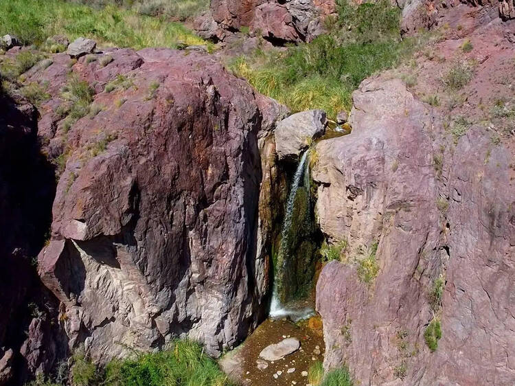 Cascada del Ángel: trekking + rappel