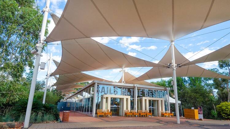 Sails in the Desert hotel exterior