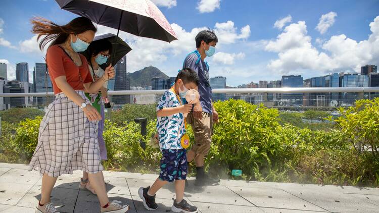 Hong Kong hot weather