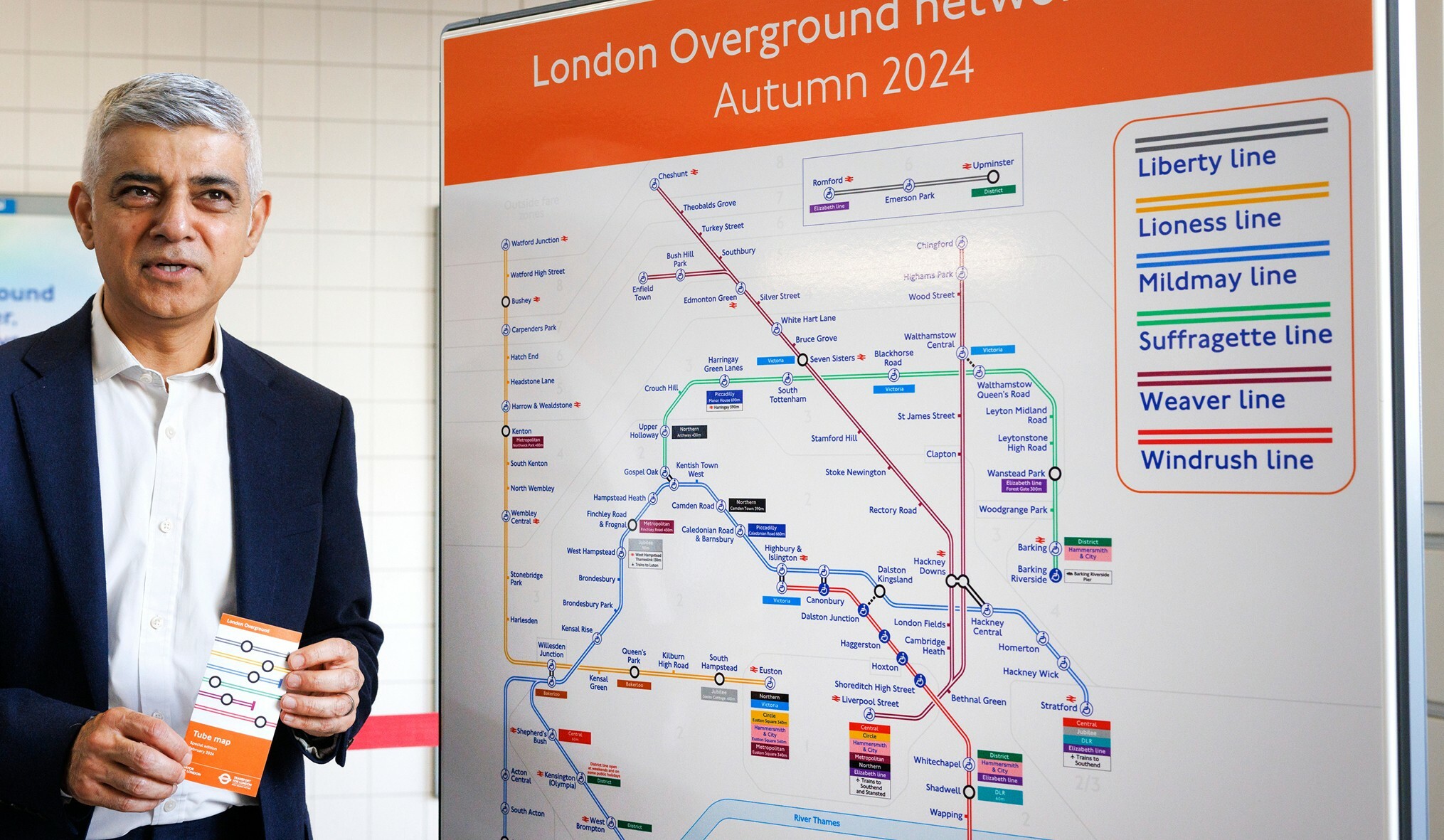 How much did it cost to rename the London Overground lines? Full expense of new line names revealed