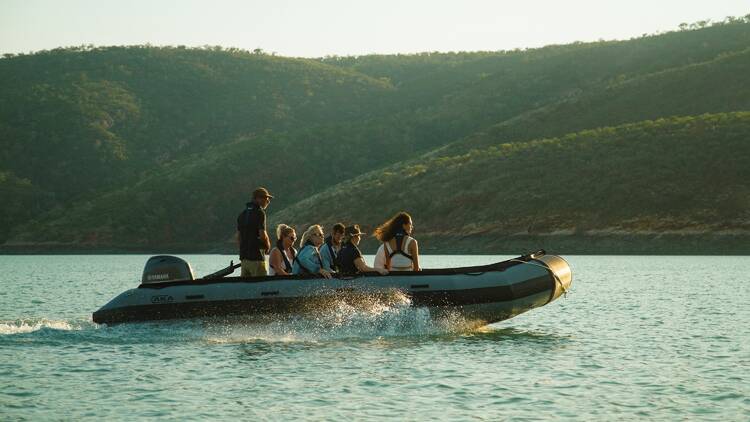 Boat on water