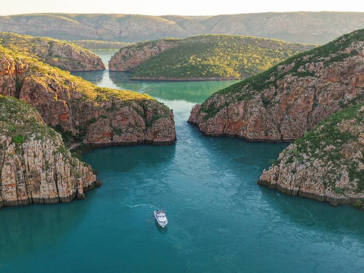 Feel the rapids of Horizontal Falls