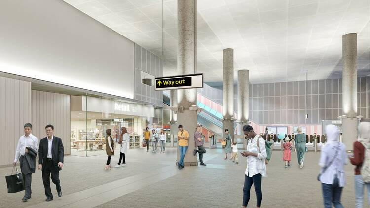 Elephant and Castle station makeover