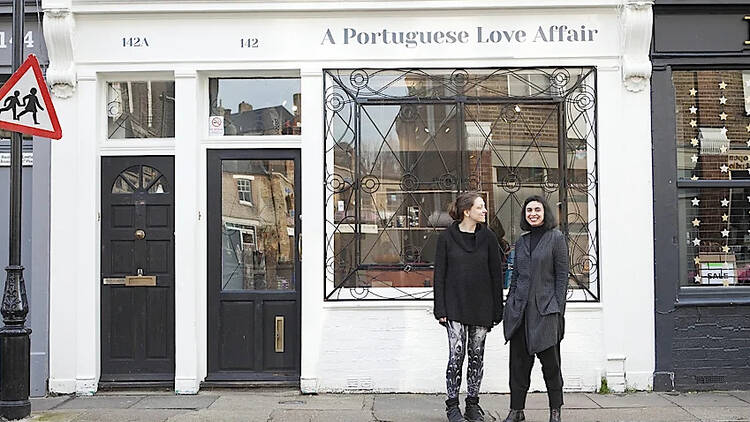 Exterior of A Portuguese Love Affair, Hackney Road