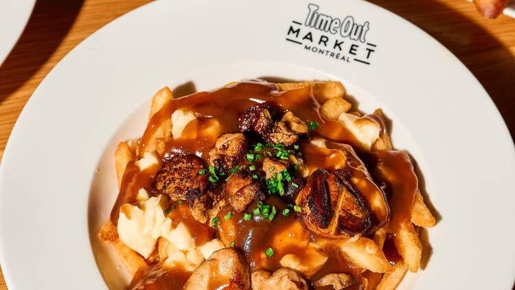 Climats's fried chicken poutine