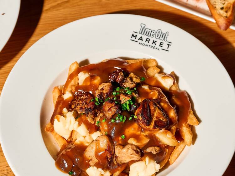 Climats's fried chicken poutine