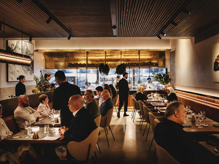 The dining room at Saint Peter