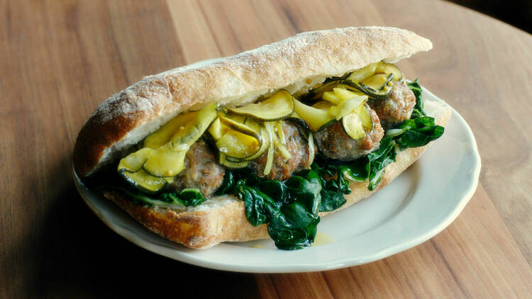 The meatball sub at Superfreak