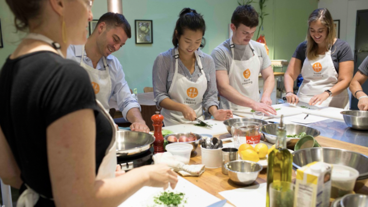 Pasta making classes for team building