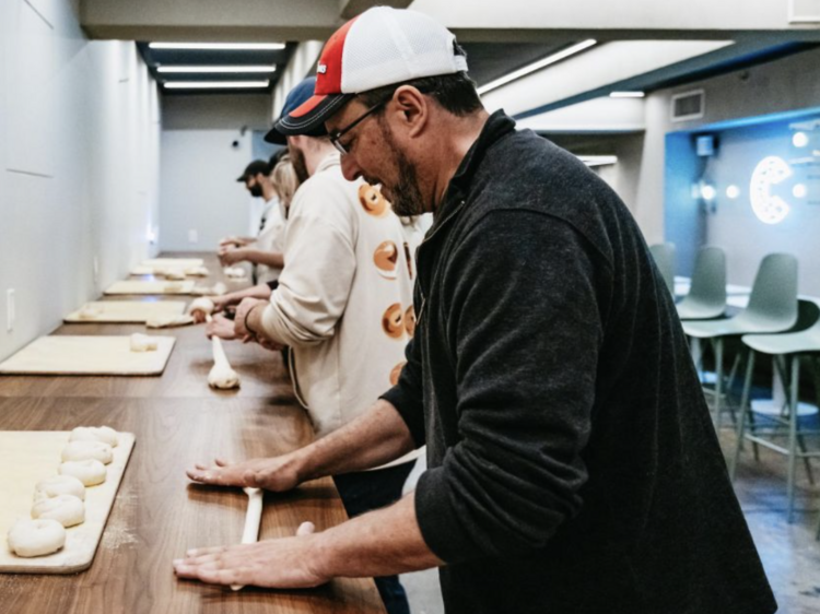 Pretzel making team building activities