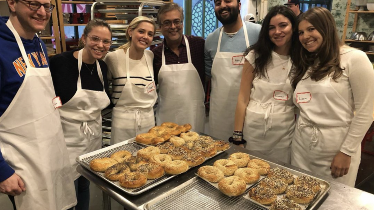 Bread making classes for team building